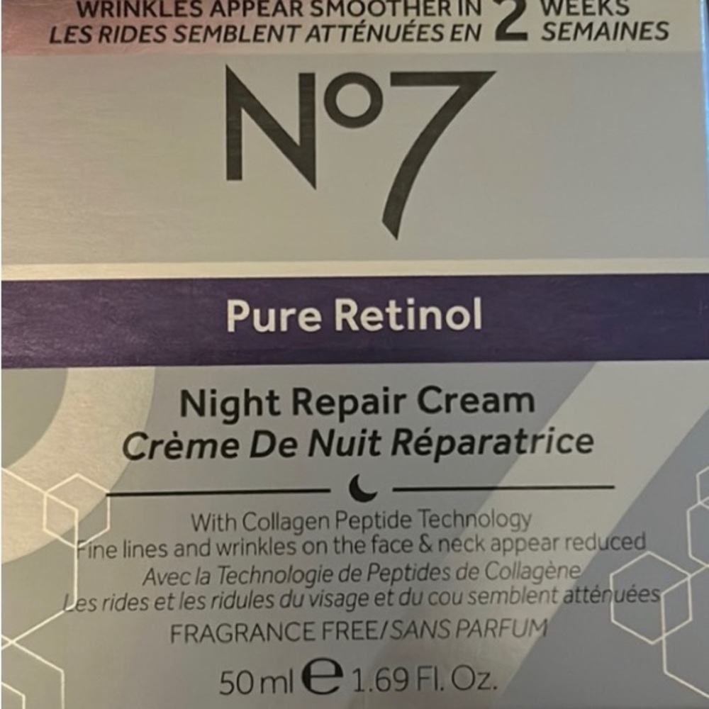 Boots No7 PURE RETINOL NIGHT REPAIR CREAM